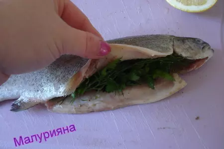 Форель " экзотика ": шаг 3
