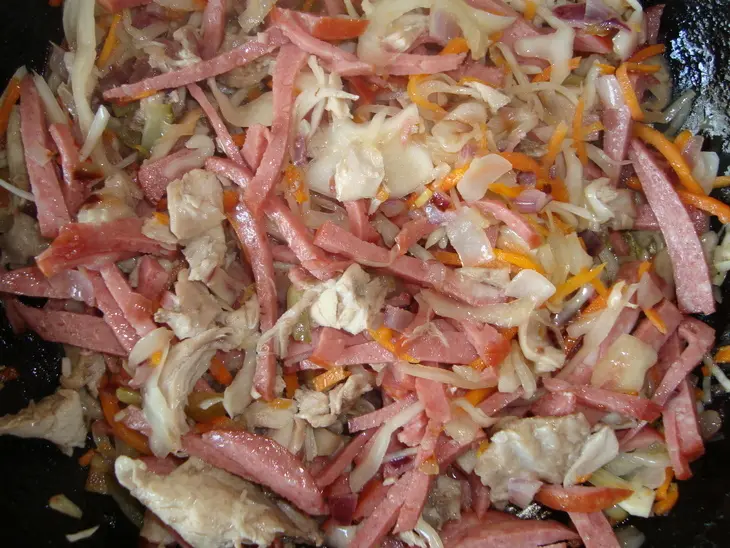 Соляночка "любимая": шаг 3