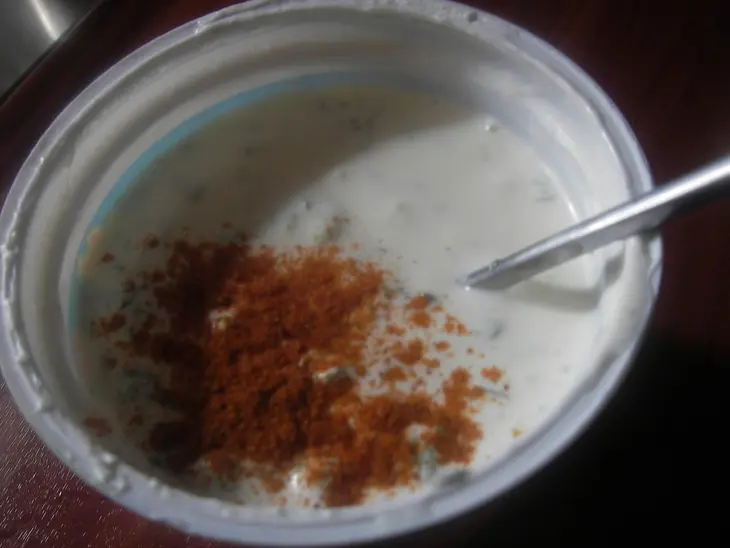 Морской окунь со сметаной и лаймом: шаг 2
