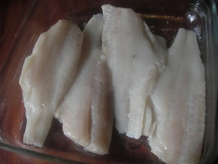 Морской окунь со сметаной и лаймом: шаг 3