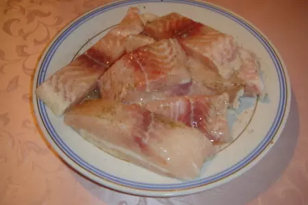 Морской  язык  запеченный с овощами: шаг 1