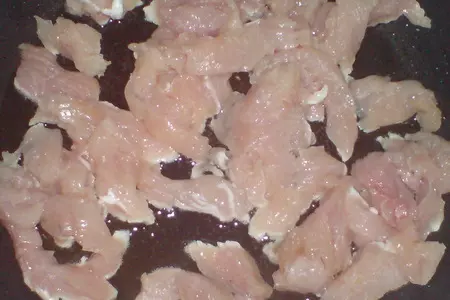 Спагетти с индейкой и перчиком: шаг 3