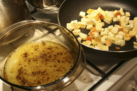 Панир масала (жаренные сырные кубики с пряностями): шаг 3