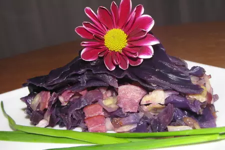 Пирог капустный с беконом: шаг 3