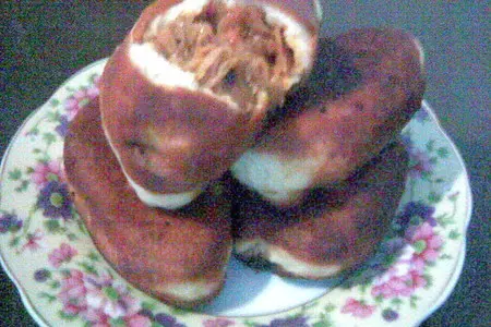 Начинка с кислой капустой для пирожков, пирогов и вареников (постные пирожки с капустой): шаг 3