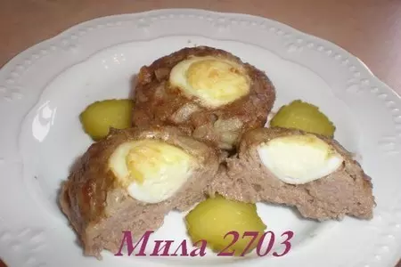 Мини-котлеты «соколиный глаз» (просто и вкусно): шаг 5