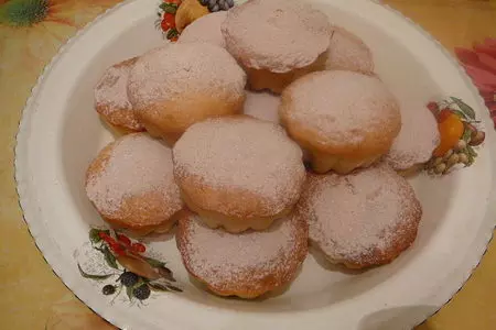 Кексы "также нежные с мандаринами": шаг 2