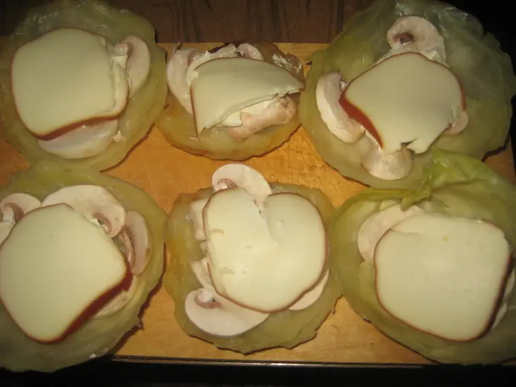 Горячая закуска  "севастьянские шкатулки": шаг 3