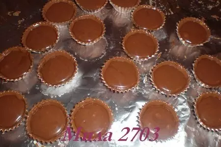 Шоколадные конфеты с нежным центром: шаг 2