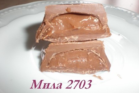 Шоколадные конфеты с нежным центром: шаг 6
