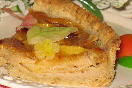 Айвовый пирог с марципаном.: шаг 8