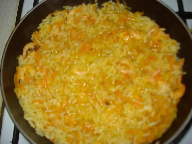 Плов с креветками: шаг 1