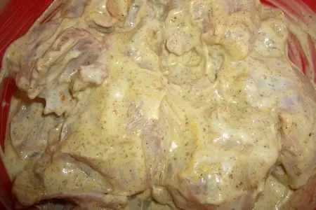 Запеченная курица с рисом в рукаве: шаг 1
