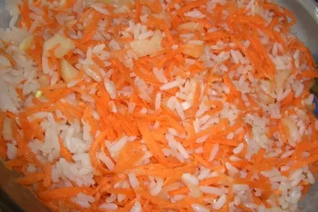 Запеченная курица с рисом в рукаве: шаг 2