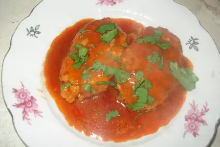 Котлеты из кальмаров с рисом: шаг 5