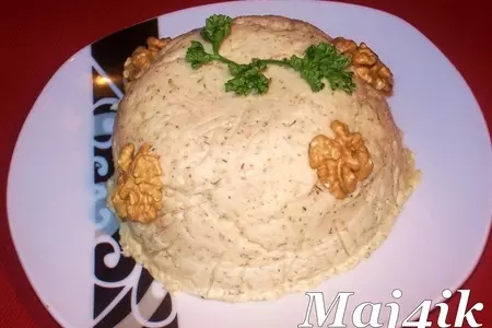 Паштет из сулугуни с грецкими орехами: шаг 7