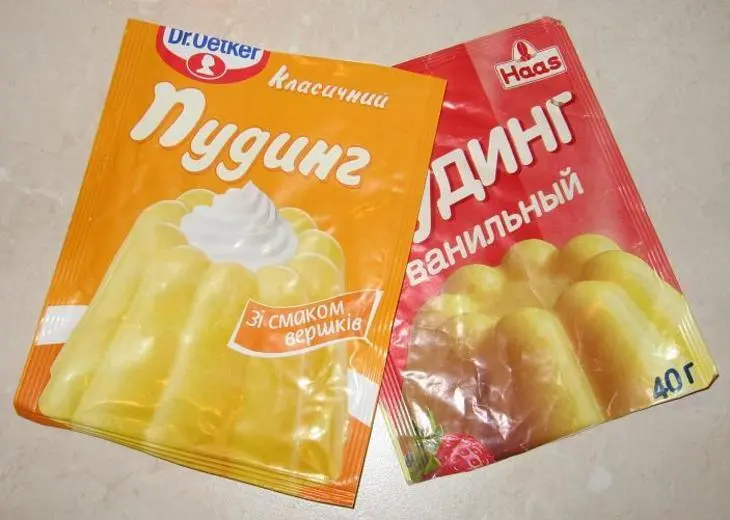 Торт-пудинг «нежность»: шаг 3