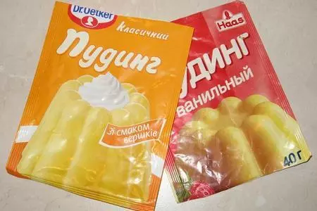 Торт-пудинг «нежность»: шаг 3