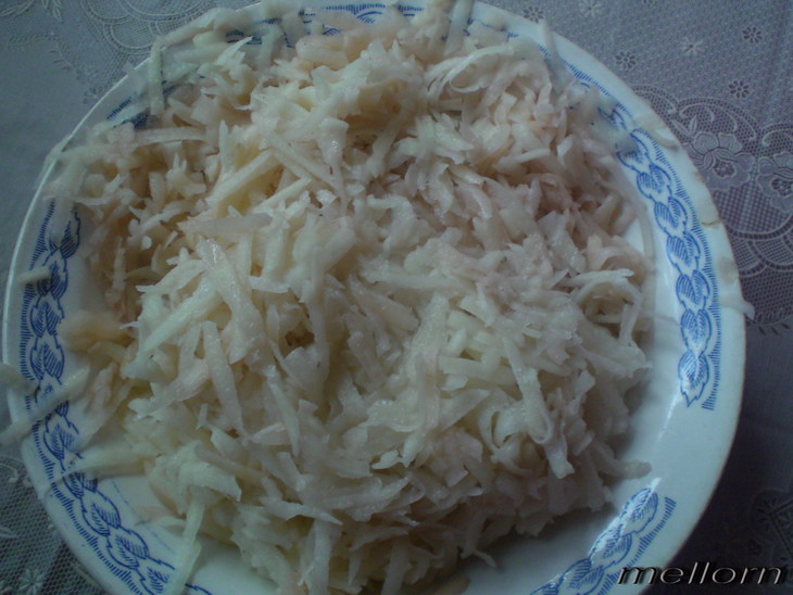 Запеканка картофельная с плавленным сыром: шаг 2