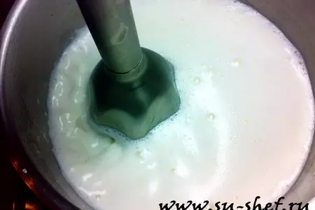 Сливочный суп с креветками: шаг 5