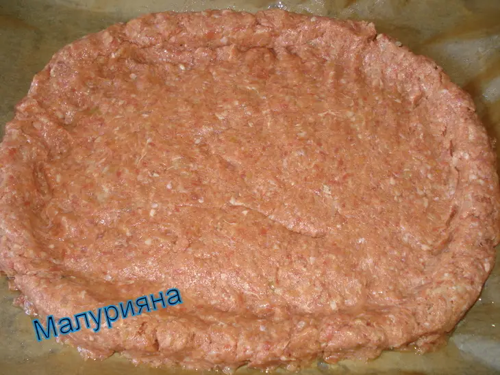 Пицца мясная " для большой компании ": шаг 4