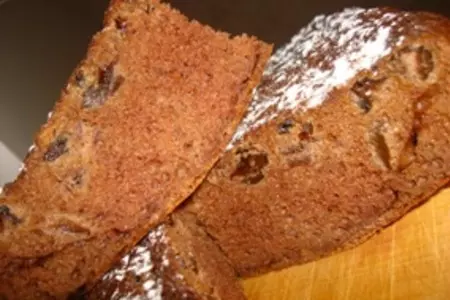 Кекс с красным вином и черносливом: шаг 6