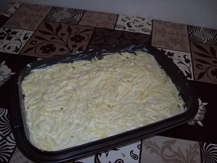 Мясо под шубой: шаг 5
