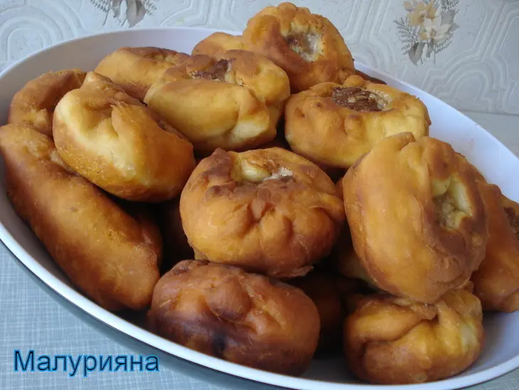 Беляши со сметаной: шаг 8