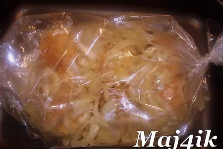 Рулетики из куриной грудки с необычной начинкой "туз в рукаве": шаг 7