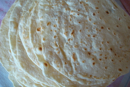 Тортилья,тортийя-мексиканский хлеб(домашний): шаг 3