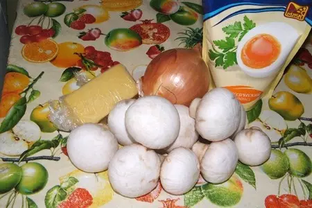 Жульен из грибов: шаг 1
