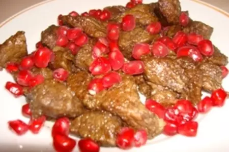 Мясо в гранатовом соке: шаг 3