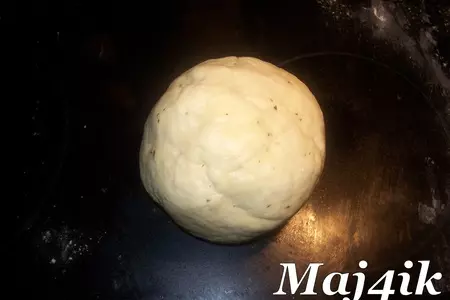 Вкуснейшее мяско под жюльеново-овощной  подушкой, да под хрустящей корочкой из теста: шаг 3