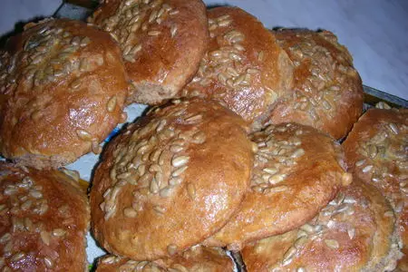 Овсяные булочки с семечками: шаг 2