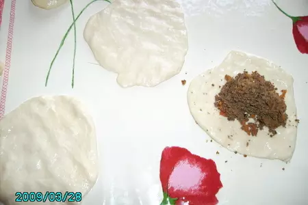 Дрожжевое тесто для пирогов  и беляшей: шаг 4