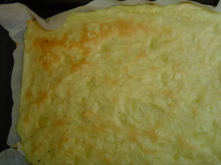 Постный картофельный рулет с грибами и овощами: шаг 4