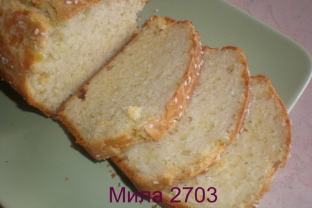 Хлеб - кекс с сыром (просто и быстро): шаг 5