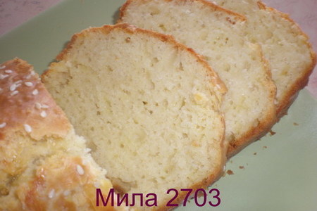 Хлеб - кекс с сыром (просто и быстро): шаг 8