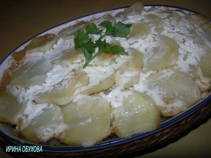 Запеканка с рыбой: шаг 6