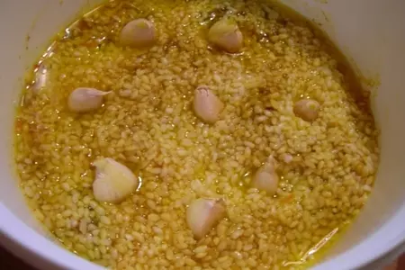 Плов с шампиньонами: шаг 5