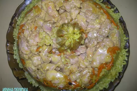 Плов с мясом птицы: шаг 6