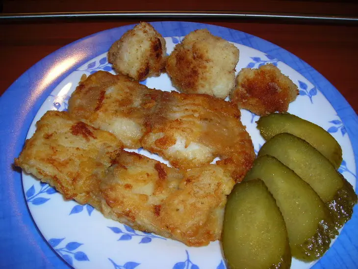 Морской язык вкусный: шаг 8