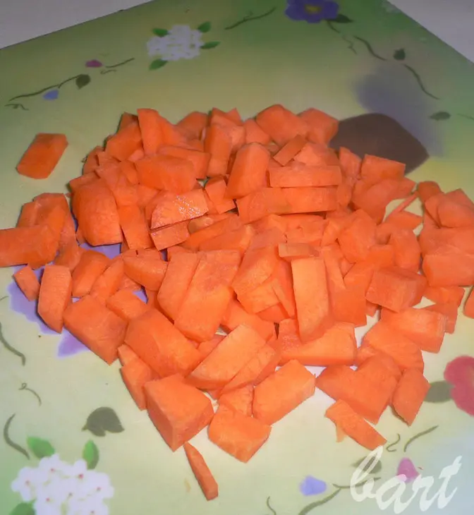 Суп из копченой курицы с зеленой фасолью и брокколи: шаг 3