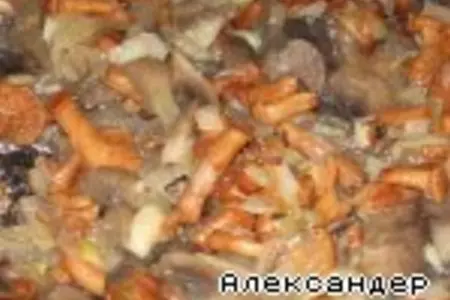 Каша "ассорти" с тыквой и грибами": шаг 2