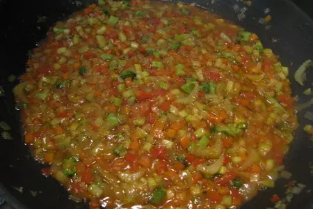 Мексиканские лепешки с овощами: шаг 3