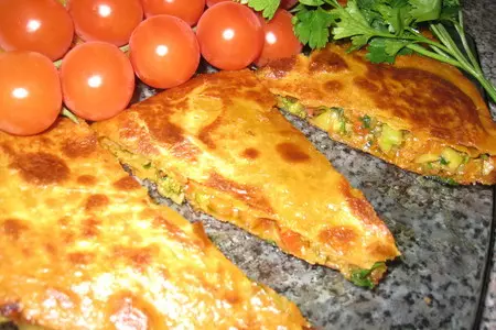 Мексиканские лепешки с овощами: шаг 7