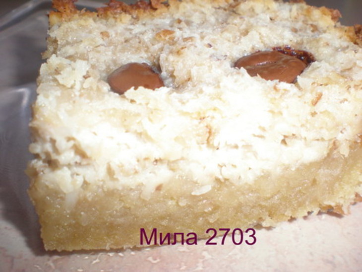 Песочно-кокосовый пирог «влажный песок»: шаг 6