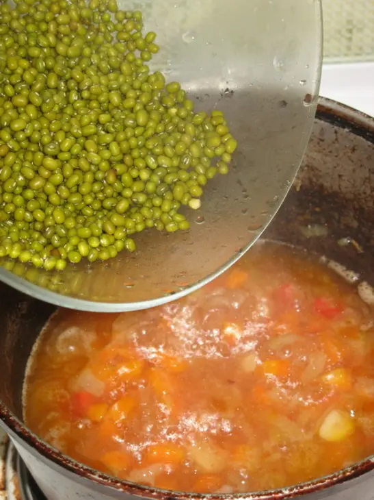 Машкичири (каша с машем и рисом) узбекская кухня: шаг 4
