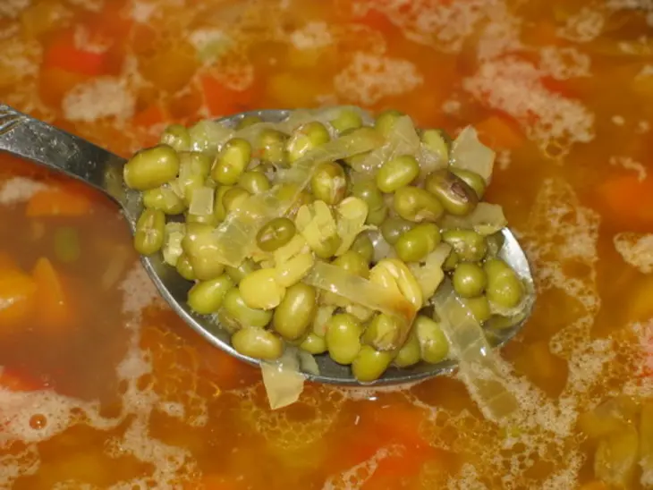 Машкичири (каша с машем и рисом) узбекская кухня: шаг 5