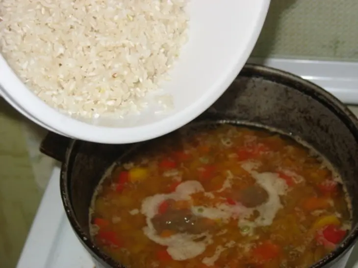 Машкичири (каша с машем и рисом) узбекская кухня: шаг 6